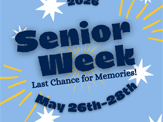 Senior Week, May 26th - 28th